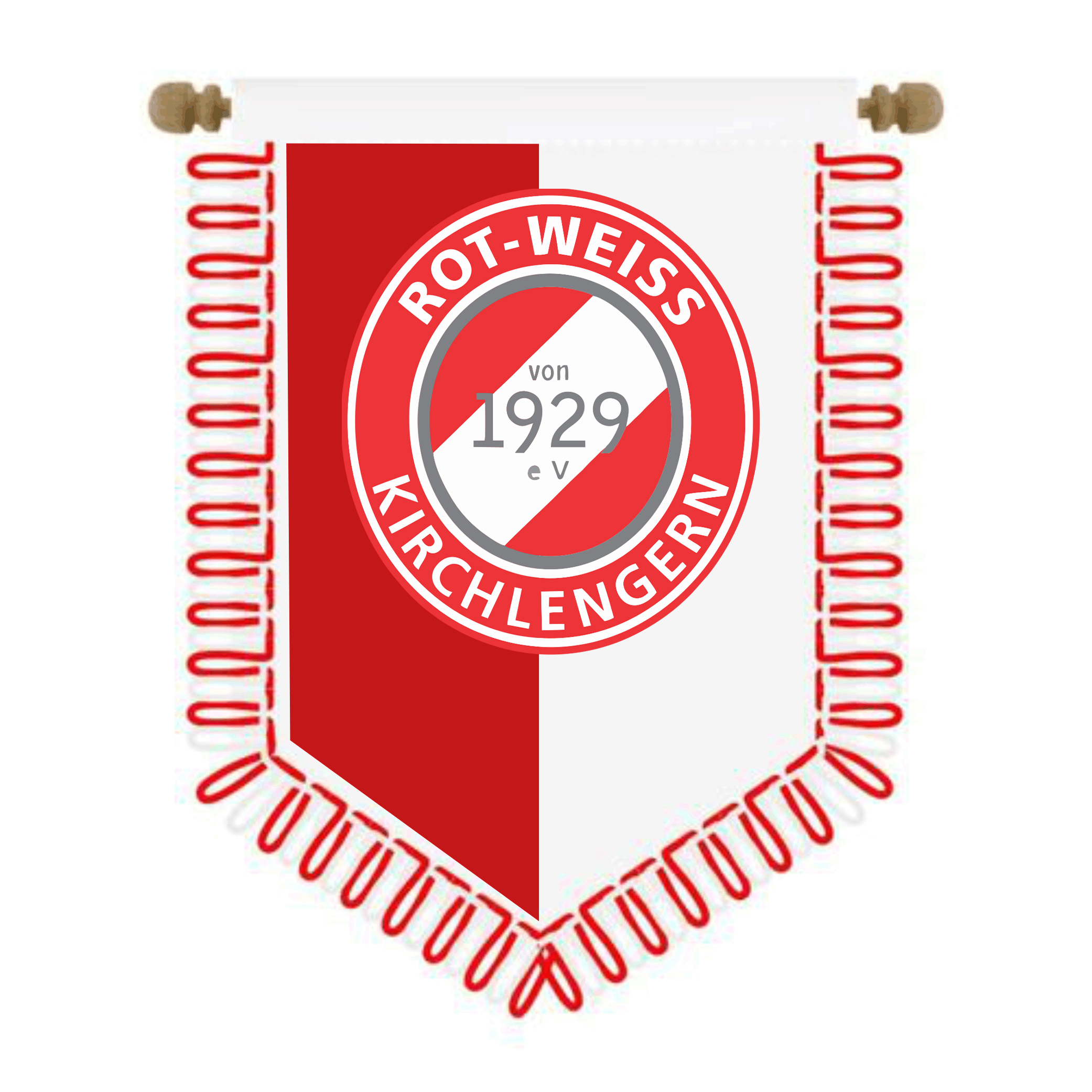 Vereinswimpel FC Rot-Weiß Kirchlengern e.V.