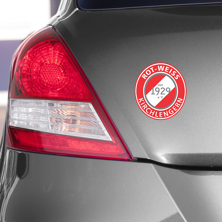 Autoaufkleber FC Rot-Weiß Kirchlengern e.V.