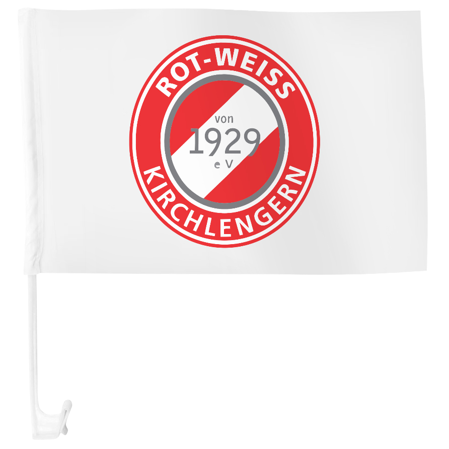Autoflagge FC Rot-Weiß Kirchlengern e.V.